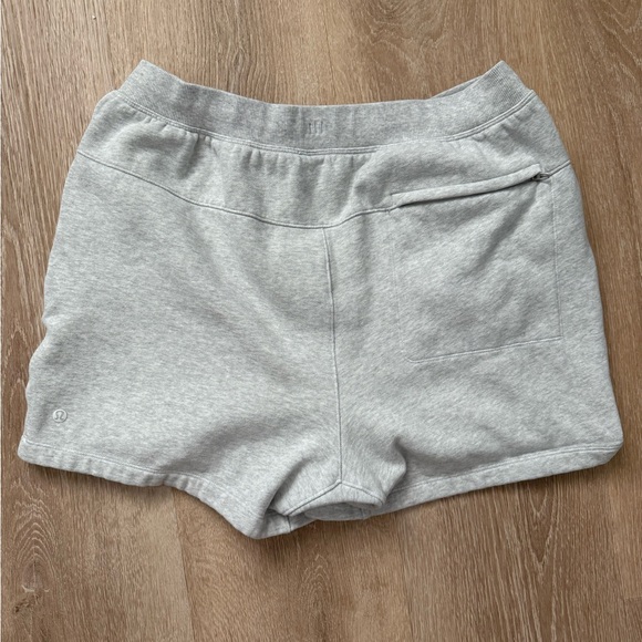Lululemon Men Steady State Short 5" Light Grey Size Large Excellent Condition - Picture 3 of 7